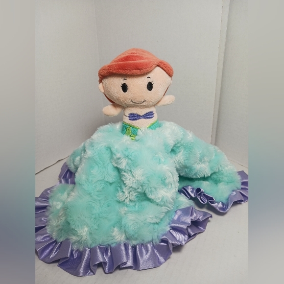 Disney The Little Mermaid Lovey  Itty Bittys Hallmark Security Blanket - Picture 1 of 7